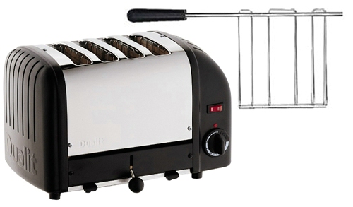 Dualit 2 2 Combi Black Toaster