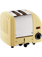 Dualit 2 Slice Yellow Toaster