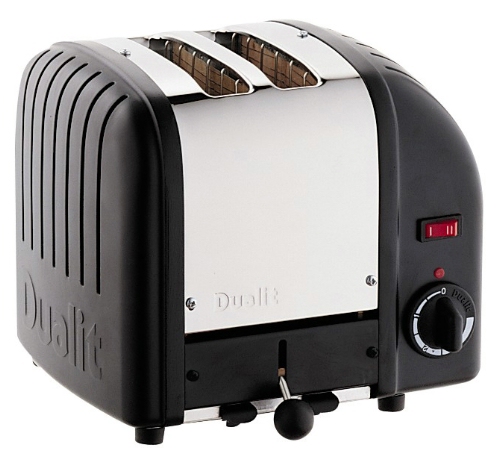 2 Slot Metallic Charcoal Toaster