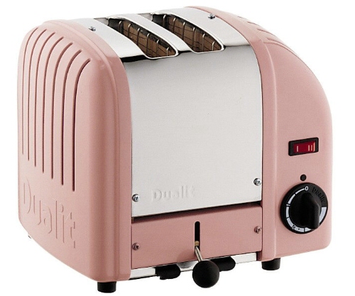 2 Slot Petal Pink Toaster