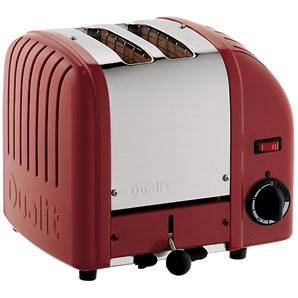 Dualit Vario Toaster, 2-Slice, Red