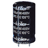 Dubilier 470U 200V 105 DEG C CAPACITOR RC