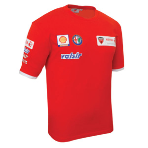 ducati 08 WSBK short sleeved T-shirt - Red