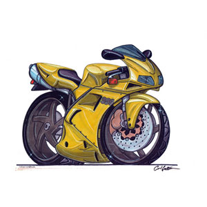 ducati 996 -Yellow T-shirt