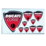 Ducati A4 sticker set