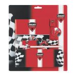 Corse metal tin stationery set