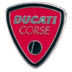Ducati Corse shield pin