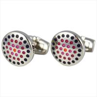 Duchamp Celeste Radial Dots Cufflinks by