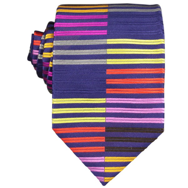 Duchamp Empire Diagonia Stripe Tie by