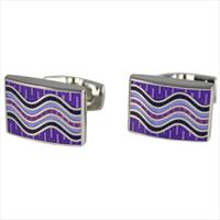 Duchamp Regal Cosmic Wave Cufflinks by