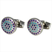 Duchamp Regal Radial Dots Cufflinks by