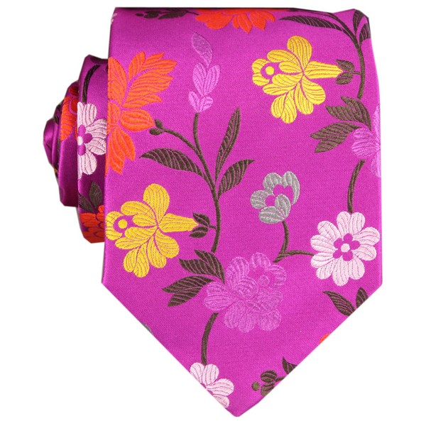 Duchamp Tudor Cutout Floral Tie by