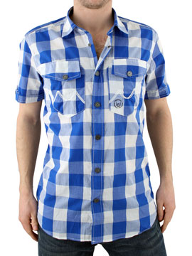 Duck and Cover Blue Abacus Shirt