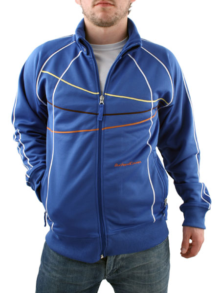 Duck and Cover Blue Nice Retro Zip