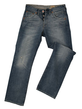 Duck and Cover Light Denim Iron Jeans