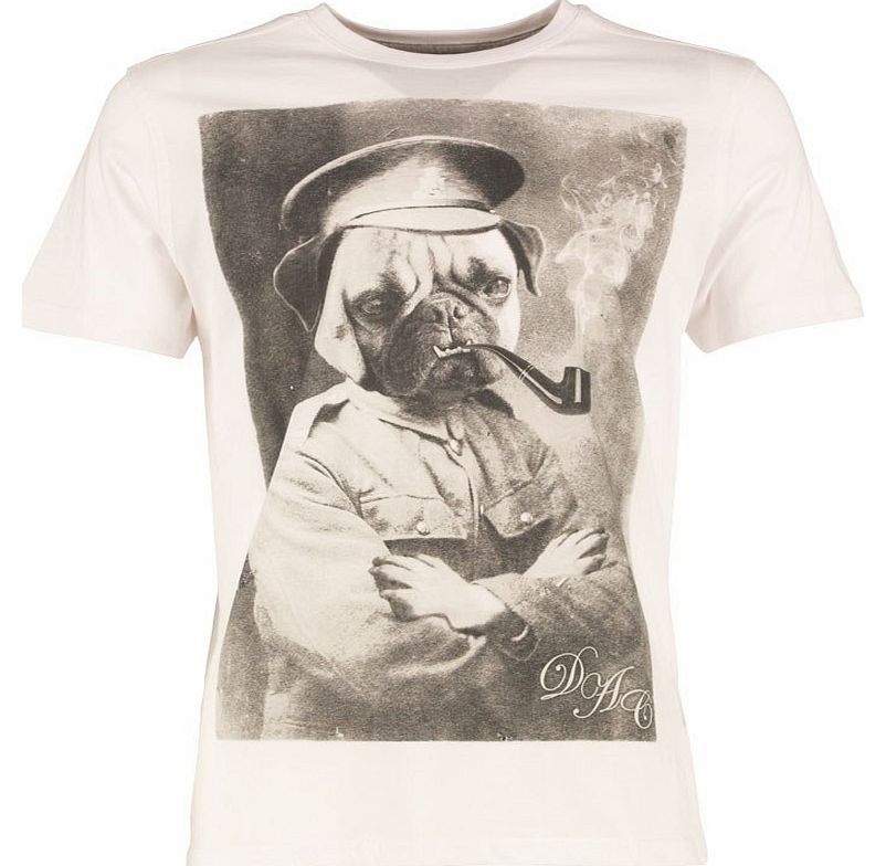 Duck and Cover Mens Churchill T-Shirt White
