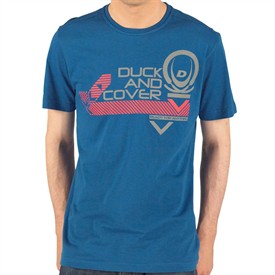 Duck and Cover Mens Evan T-Shirt Nautical Blue