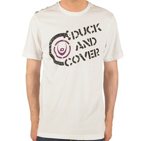 Duck and Cover Mens Morgan T-Shirt White