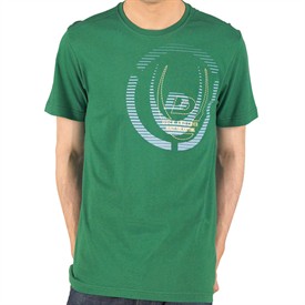 Duck and Cover Mens T-Shirt Kelly Green