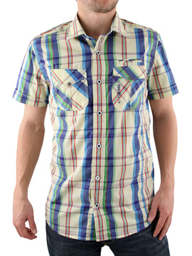 Duck and Cover Pale Lemon Calthorpe Shirt
