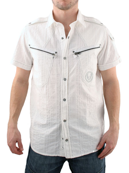 Duck and Cover White Sterling Shirt