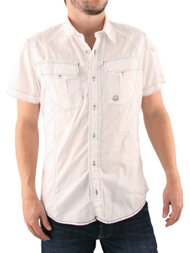 Duck and Cover White Tag Shirt