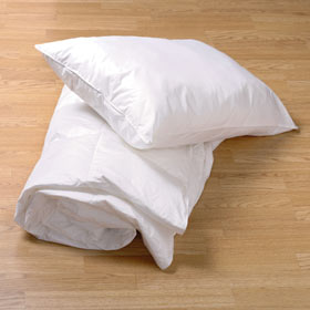 Duck Feather and Down Duvet and Pillow Set