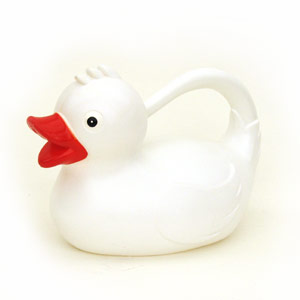 Duck Watering Can White