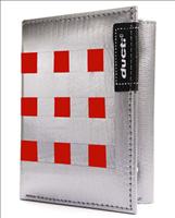 Ducti Red Checker Triplett Hybrid Wallet by
