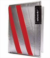 Ducti Red Striper Triplett Hybrid Wallet by