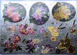 A4 3D step by step Dufex die cut decoupage sheet - flowers and fairies