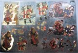 Dufex Craft Products A4 3D step by step Dufex die cut decoupage sheet - Christmas - nostalgic Santa