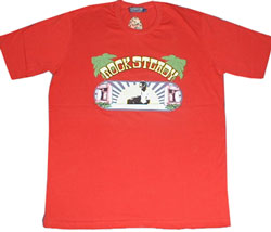 Duffer ROCKSTEADY print short sleeved t-shirt