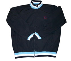Duffer Trim collar/cuffs sports jacket