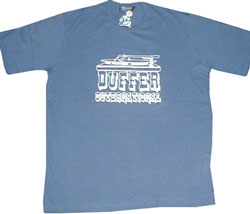 Duffer Turntable print short sleeved t-shirt