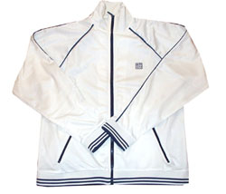 Duffer White track jacket