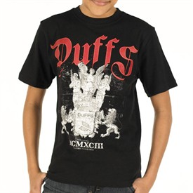 Duffs Junior Angels T-Shirt Black