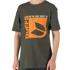 Duffs Junior D2 T-Shirt Charcoal