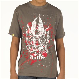 Duffs Junior Easy T-Shirt Charcoal