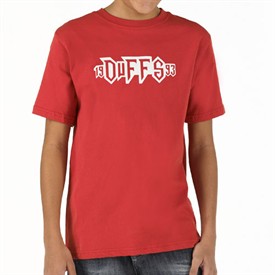 Duffs Junior Gargoyle T-Shirt Red