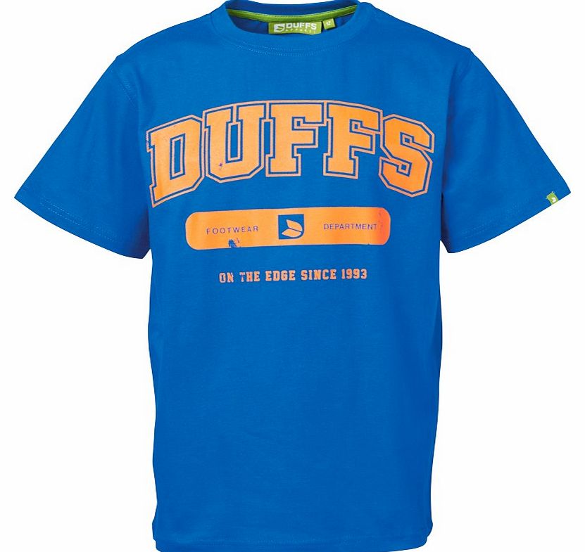 Duffs Junior Jocko T-Shirt Royal