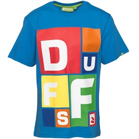 Duffs Junior Mondee T-Shirt Royal Blue