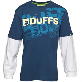 Duffs Junior Statement T-Shirt Navy