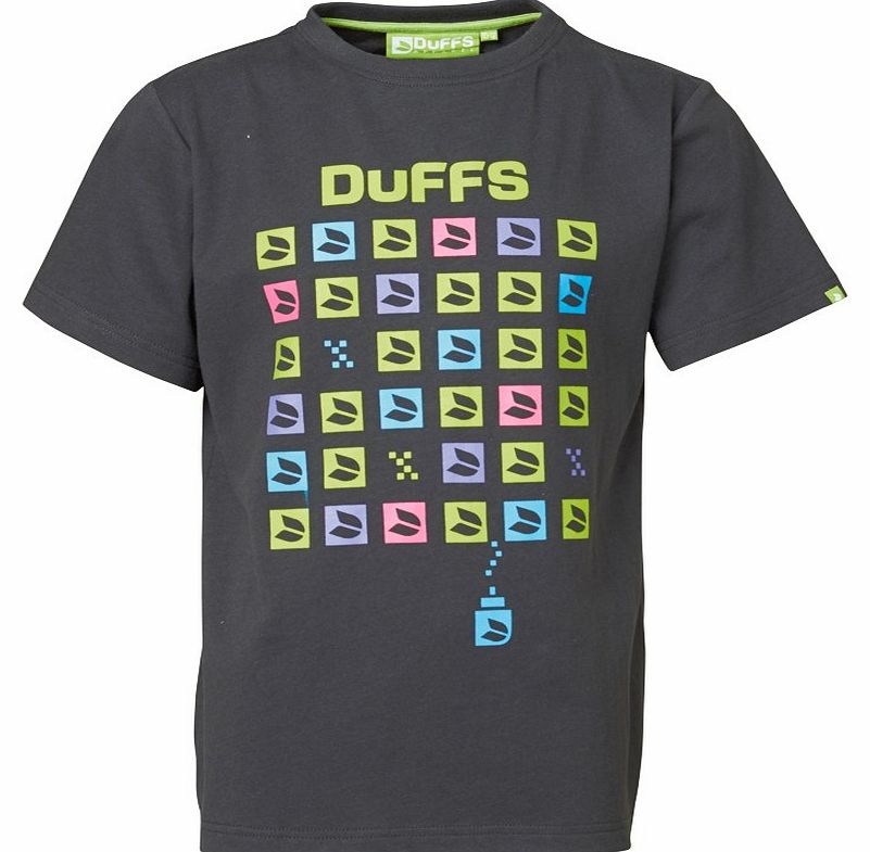Duffs Junior T-Shirt Charcoal