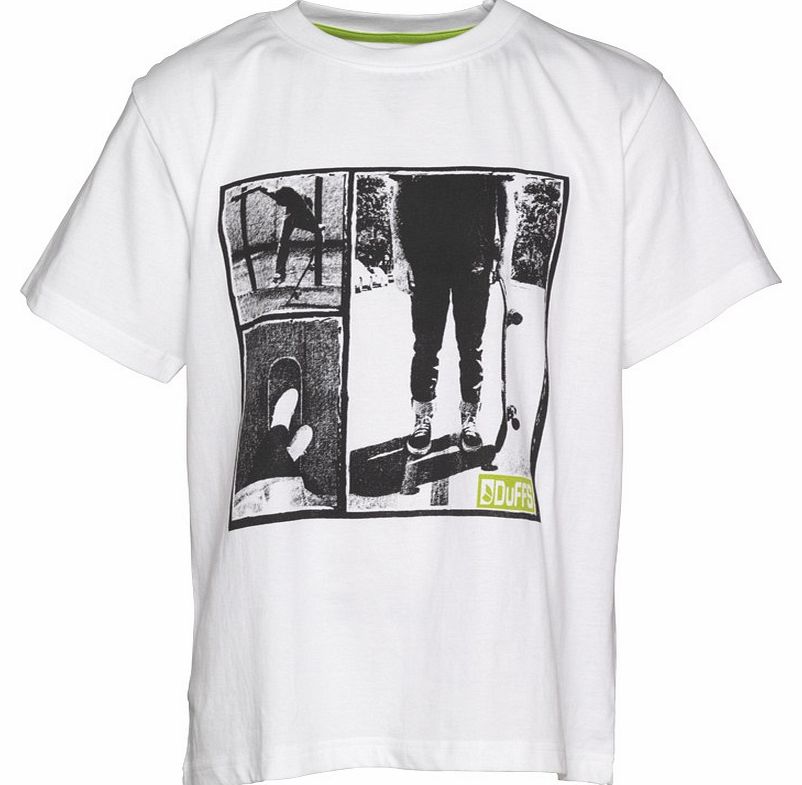 Duffs Junior T-Shirt White