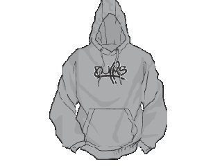 Duffs Pasca Hood in Light Grey