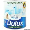 Dulux Brilliant White Quick Dry Gloss Paint For