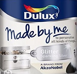 Dulux  MADE BY ME GLITTER SPARKLING SILVER 125ML