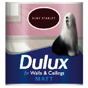 dulux Matt Ruby Starlet 2.5L