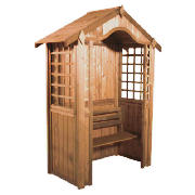 Dunbar Wooden Enclosed Arbour Seat